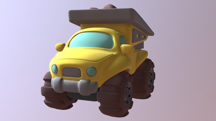 DumpTruck 3D Model