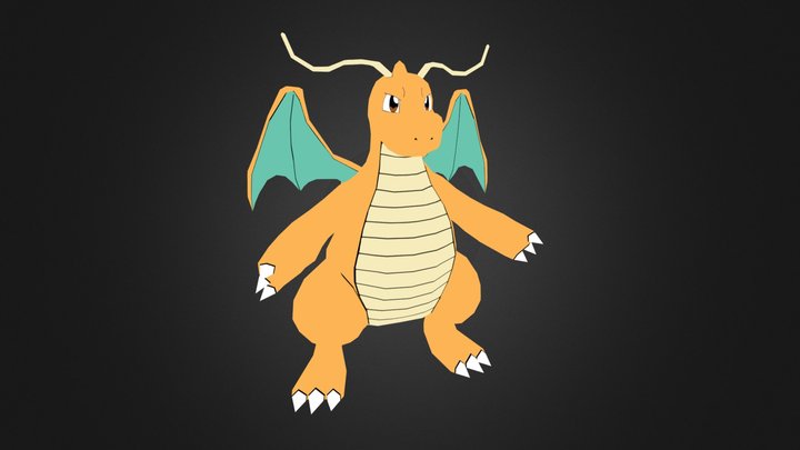 Dragonite 3D Model
