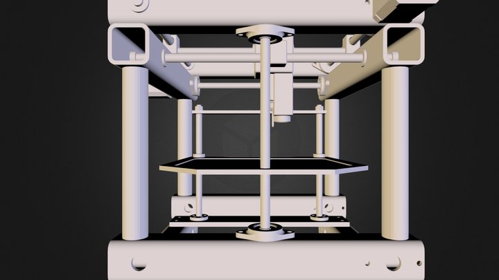 3 axes PCB Milling Machine.STL 3D Model