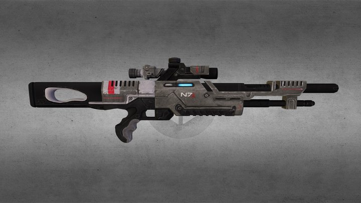 ME3 N7 Valiant 3D Model