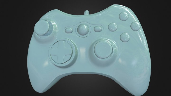joystick xbox 360 3D Model