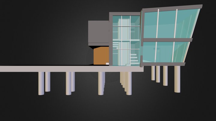 jetty house 3D Model