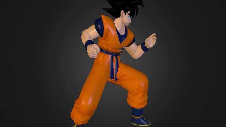 Goku.zip 3D Model