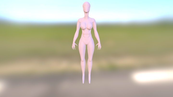 female body 3D Model