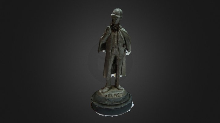Sherlock Holmes 3D Model