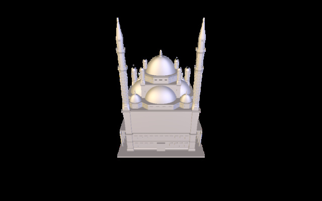 mosque.3DS 3D Model