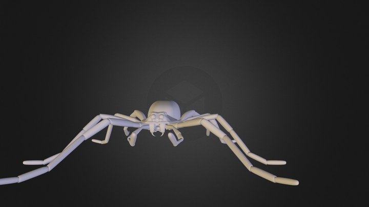 spider wolf 2.blend 3D Model