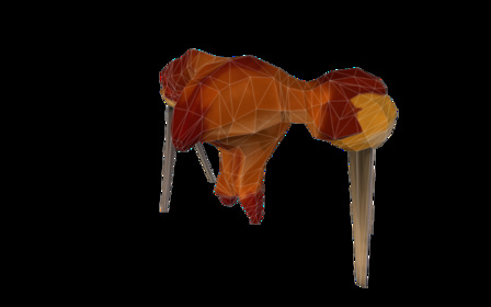 Caramel Golem 3D Model