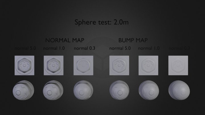 Normal - Bump reference 3D Model