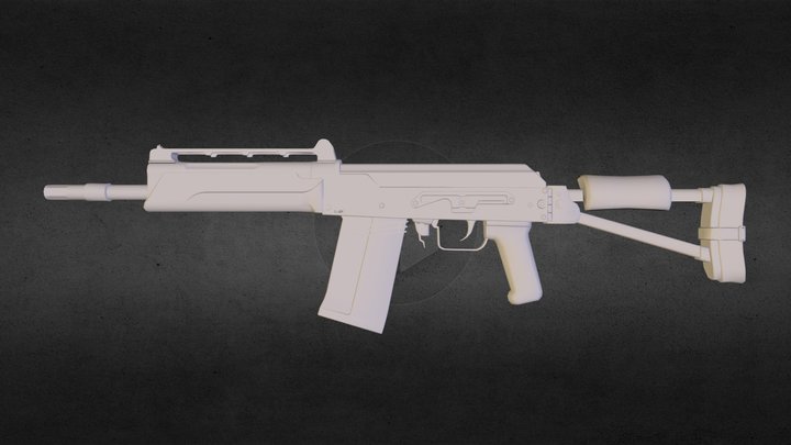 SAIGA alpha studioz 3D Model