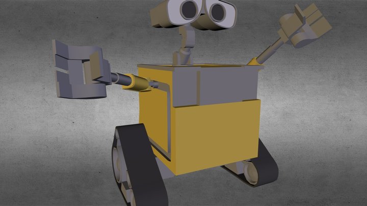 WALL-E 3D Model