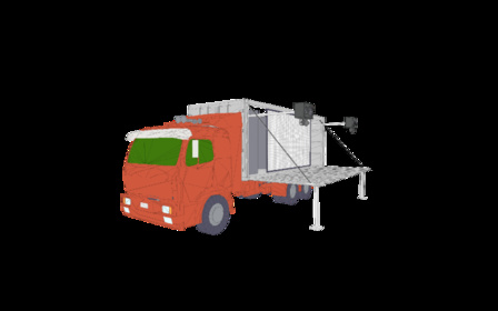 Fisheye_truck 3D Model