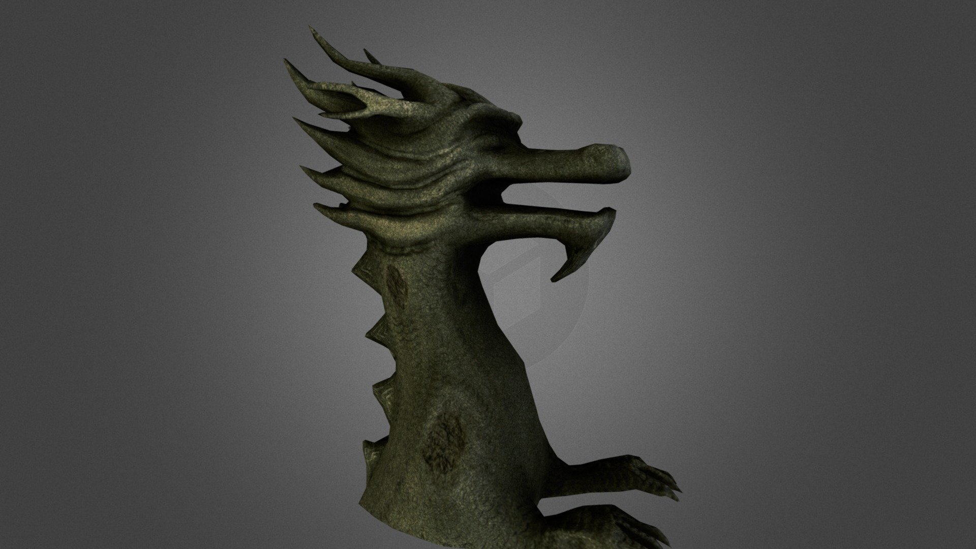 Dragon Statue 3D model by Marcia Van Bel (marcia.vanbel) [sNyyvLN