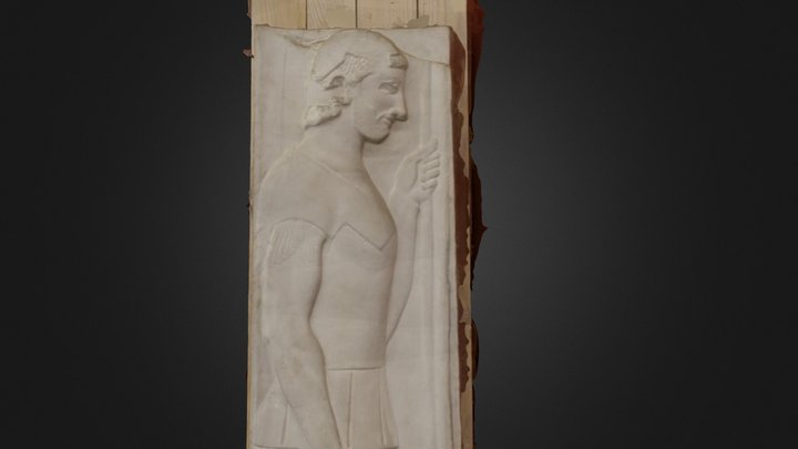 Aristionova stela (skenirao Hrvoje Stančić) 3D Model