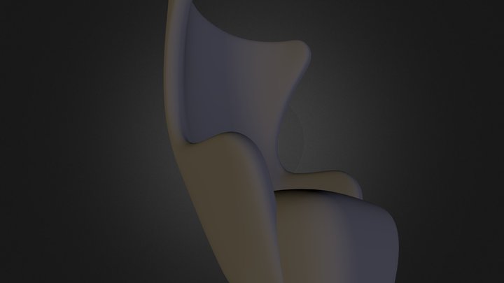 Wingback ChairDAE.DAE.zip 3D Model
