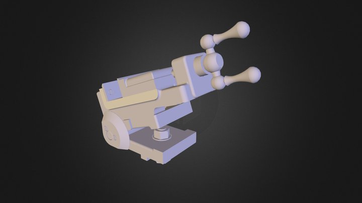 Grinder Vise 3D Model