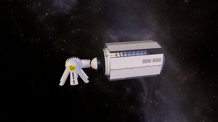 RemoteTech - Tracking Dish 3D Model