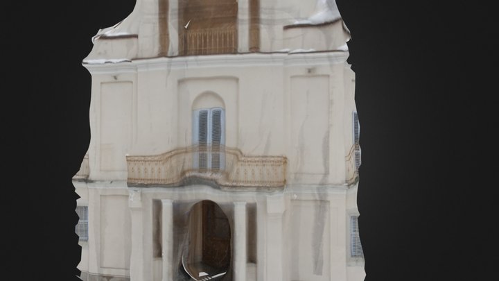 Entrance Of Casa Croci - by N.V. 3D Model