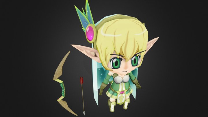 Glimmerdusk Ranger (WIP) 3D Model