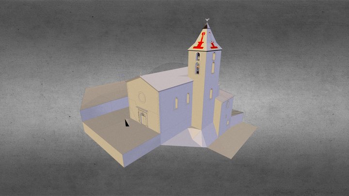 LANAS Eglise 3D Model