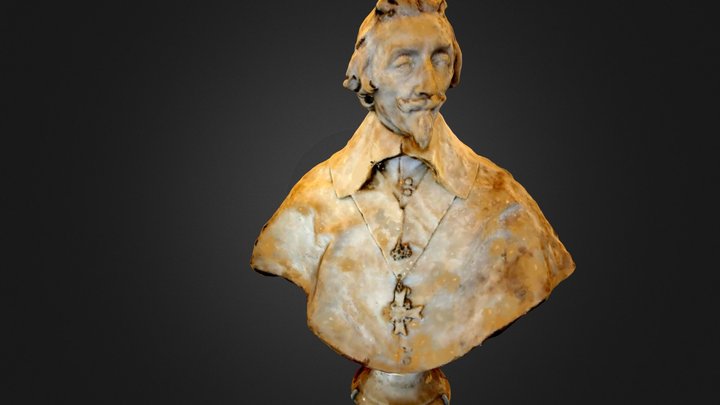 Cardinal de Richelieu 3D Model