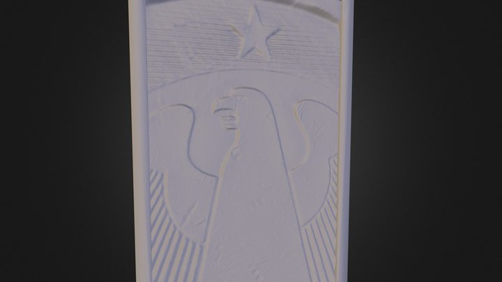 Euro Coin 3D Scan PhoneScope 3D 3D Model