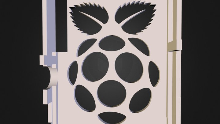 RaspberryPi_v14-topslot-top 3D Model