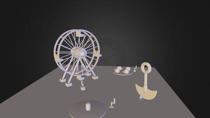 Animation Setup 3D Model