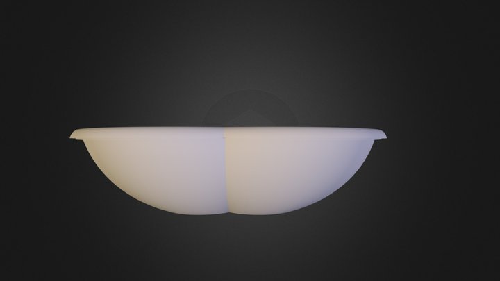 Wing cup_34.obj 3D Model