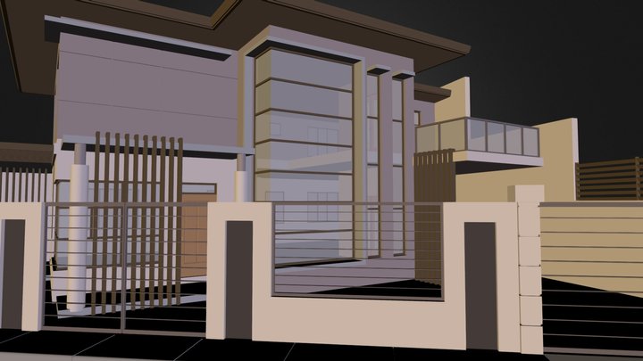 Llorono Residence scheme_03 3D Model