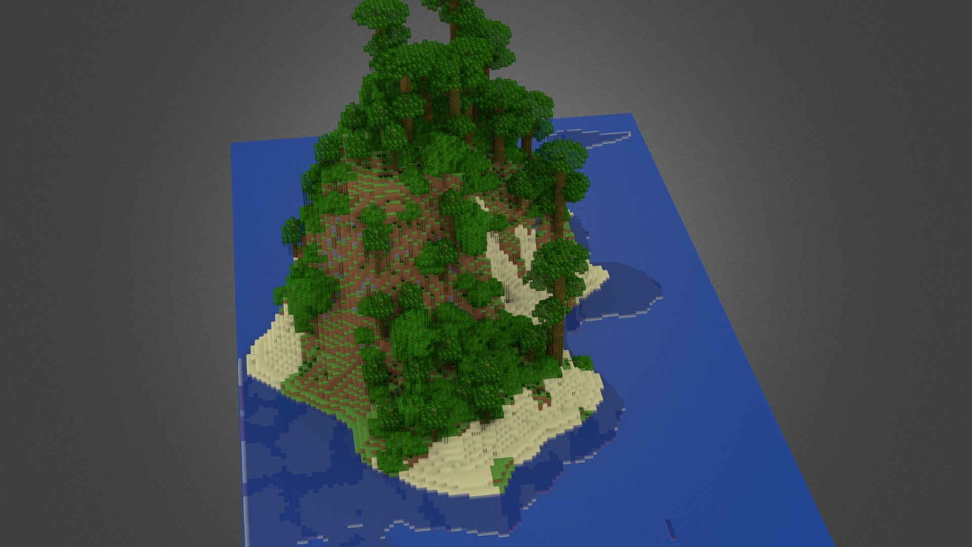 MineCraft - Test - Seed - Giant Survival Island