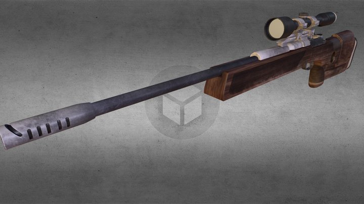 Mauser SP66 3D Model