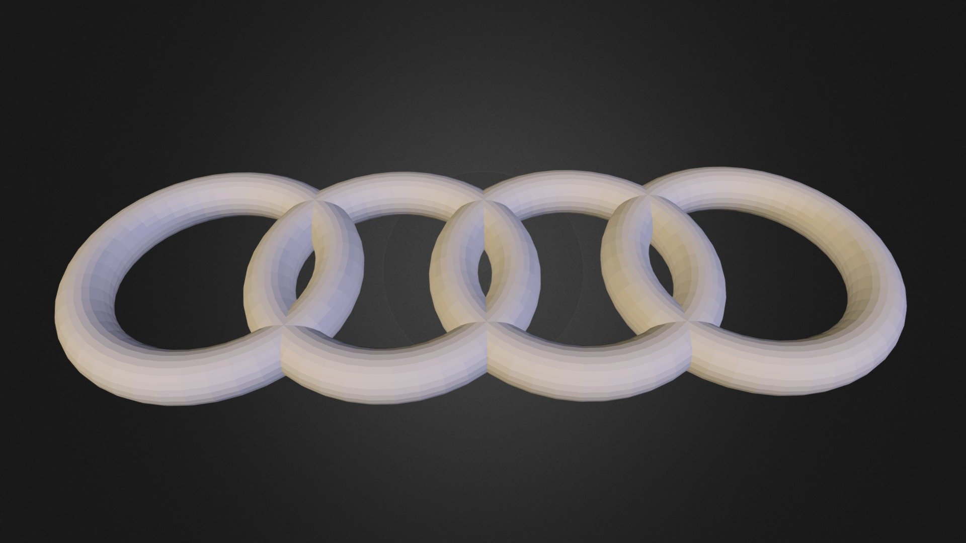 audirings.stl - 3D model by ChristopherTrausch [u2UKSbp] - Sketchfab