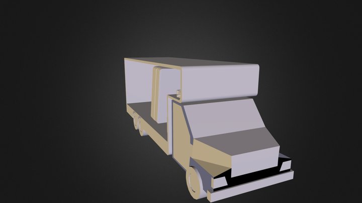 Packing a truck 3D Model