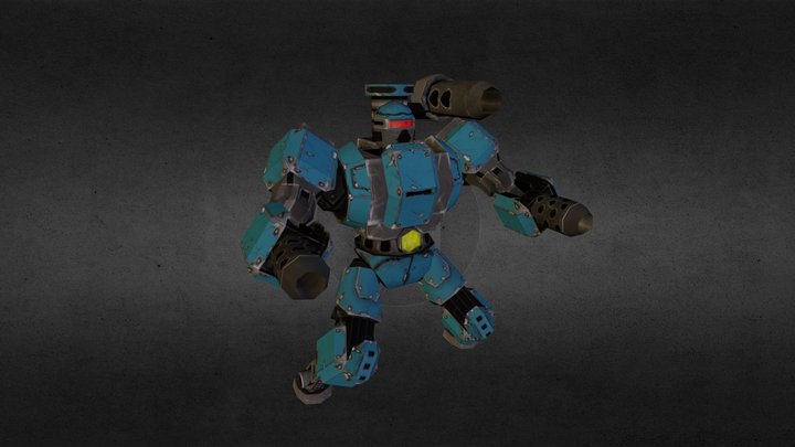 Commando1.obj 3D Model