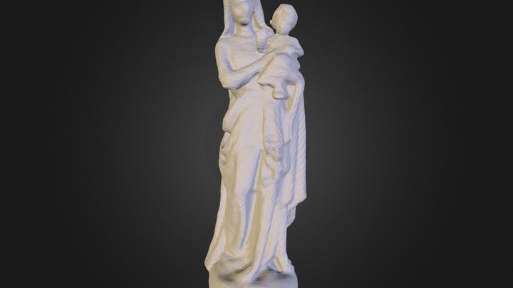 Mary and Child 3D Model
