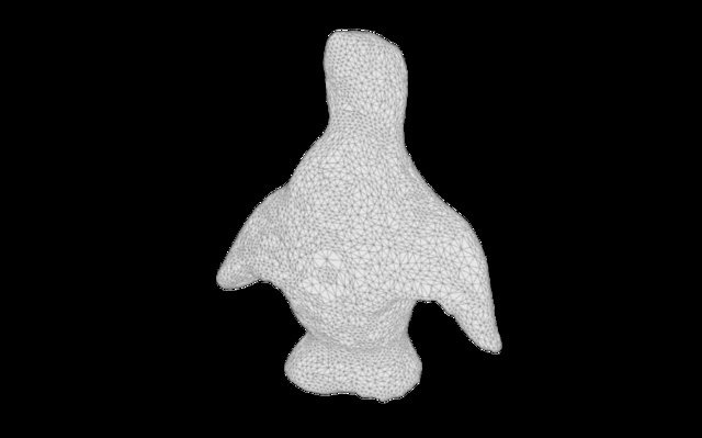 Penguin 2 (wireframe) 3D Model