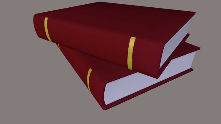 livro 3D Model