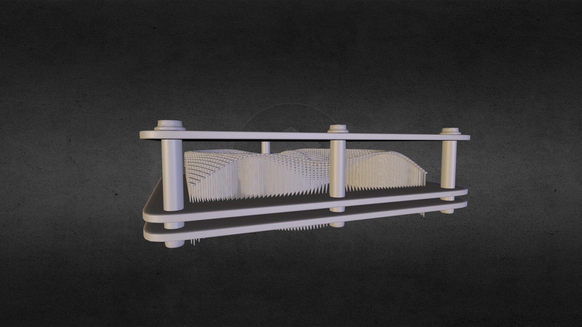 pinscreen_4_sketchfab.blend - 3D model by Cephei [uLMgWOW] - Sketchfab