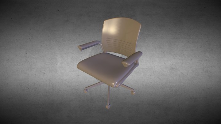 einar chair desk 3D Model