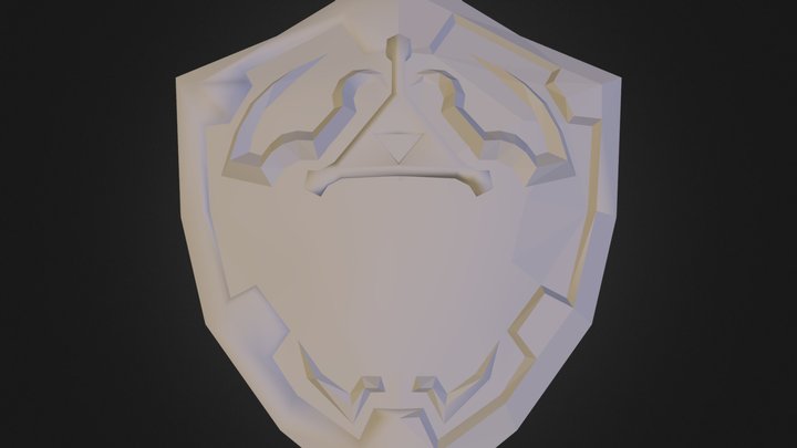 Hylian Shield.3ds 3D Model