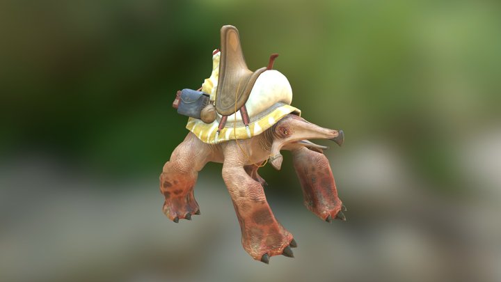 turtly steed 3D Model