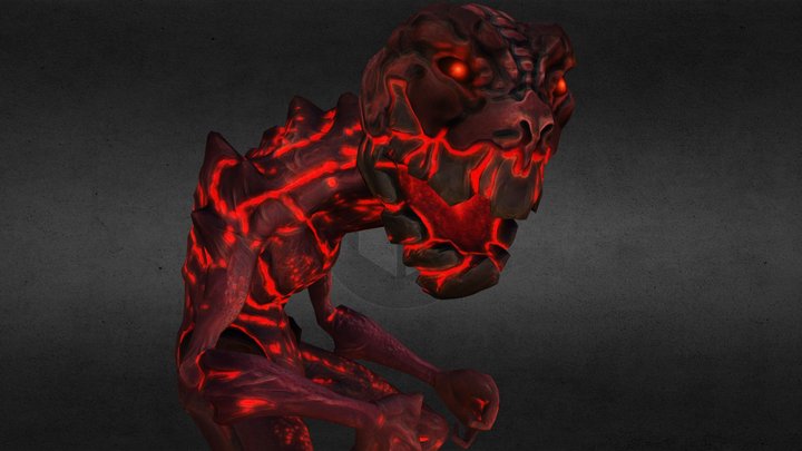 Imp Demon 3D Model