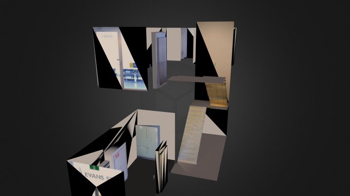 3ee Dee office entry 3D Model