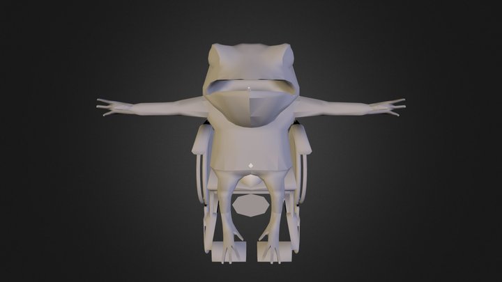 frog.3DS 3D Model