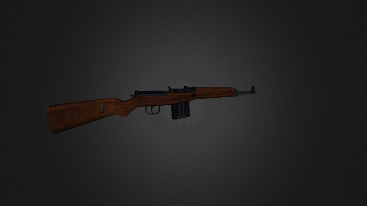 WW11 Gewehr 43 3D Model