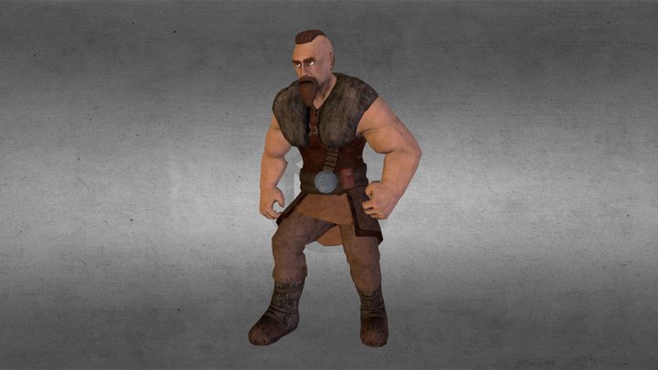 Viking 3D Model