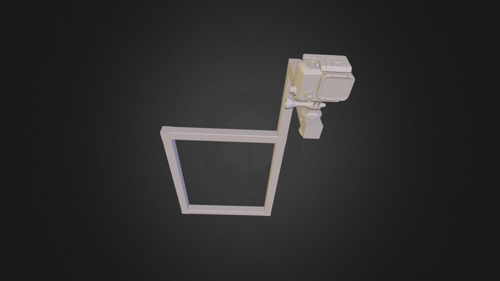 GoPro Backpack Frame Assy 3D Model