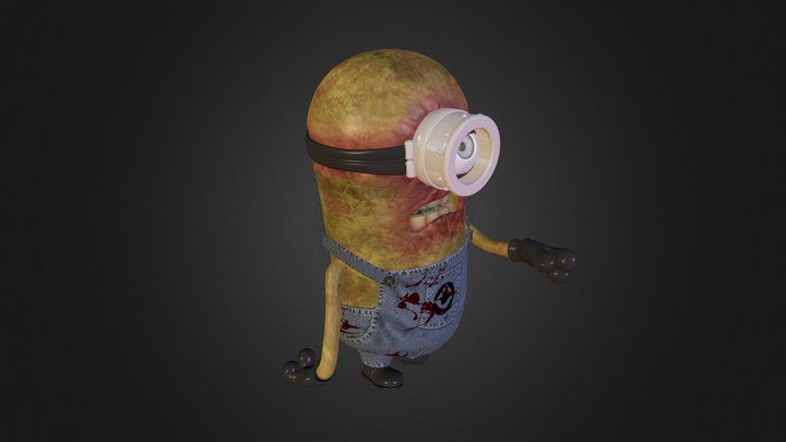 Foot Dragger Minion 3D Model