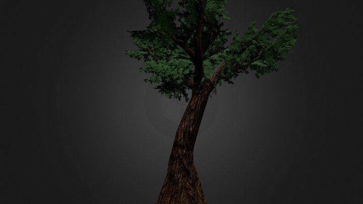 low poly tree 3D Model